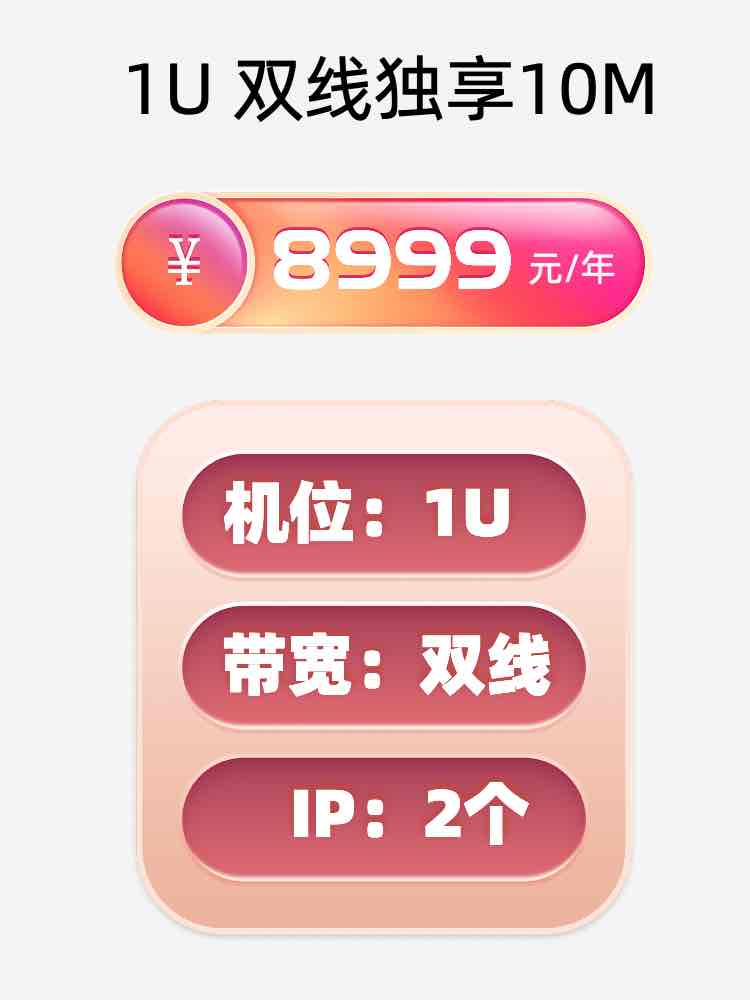湖北双线独享服务器托管价格